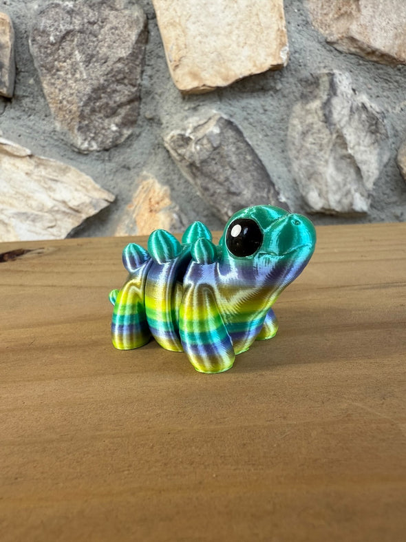 Stegosaurus Keychain