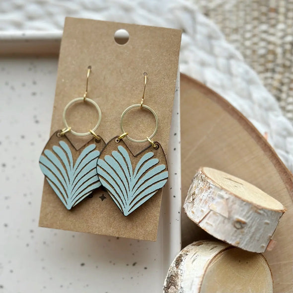 Astoria Earrings in Desert Sage