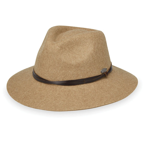 Aspen Sun Protection Fedora in Camel