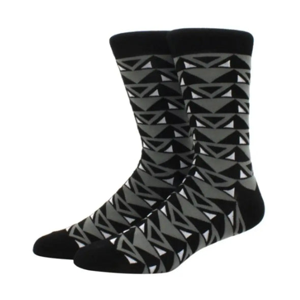 Men's Striped Triangle Socks