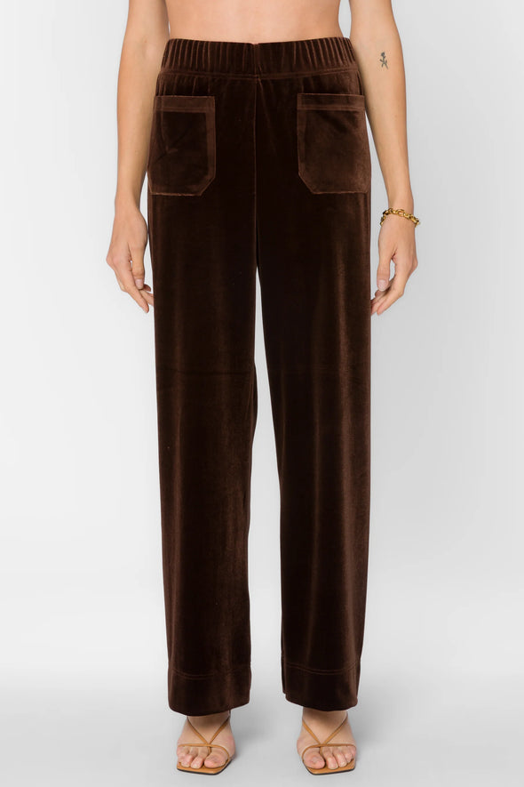 Bates Pants in Velvet Brown