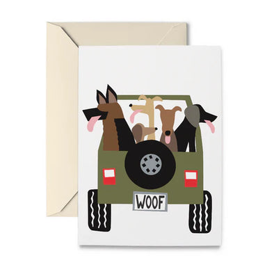 Jeep Dogs Boxed Cards Set of 10