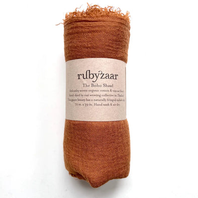 Boho Scarf in Copper