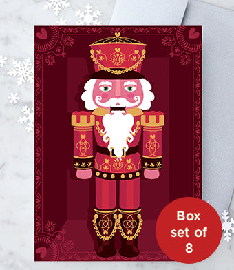 Holiday Nutcracker Cards Boxed Set of 8