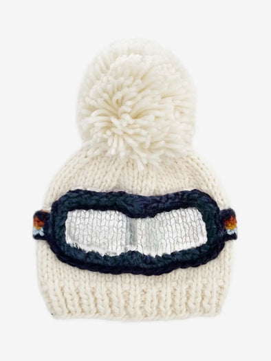 Retro Ski Goggle Hat 6-24M