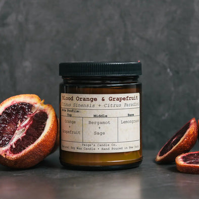 9oz Blood Orange & Grapefruit Candle