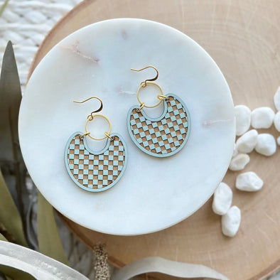 Boise Earrings in Desert Sage