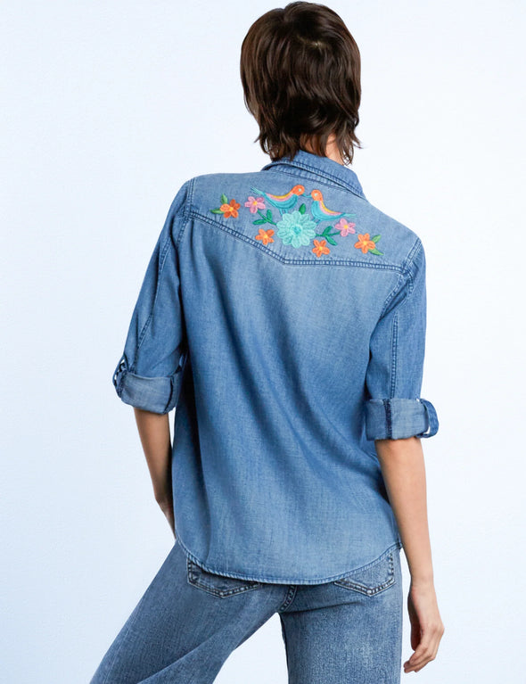Two Step Shirt in Denim