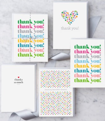 Thank You Boxed Cards Set of 8