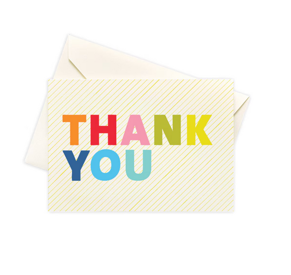 Thank You Colorful Boxed Notes