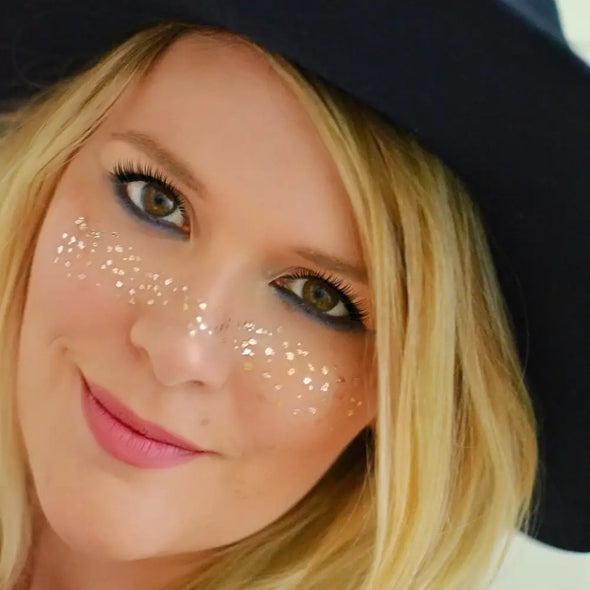 Champagne Fizz Freckles Temporary Tattoo - Celebration