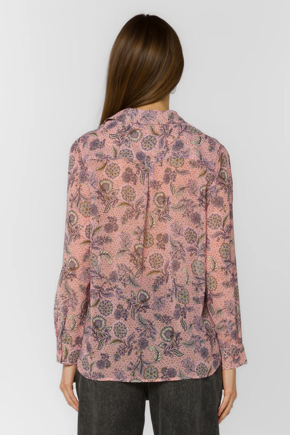 Chanelle Blouse in Kawaii Bloom