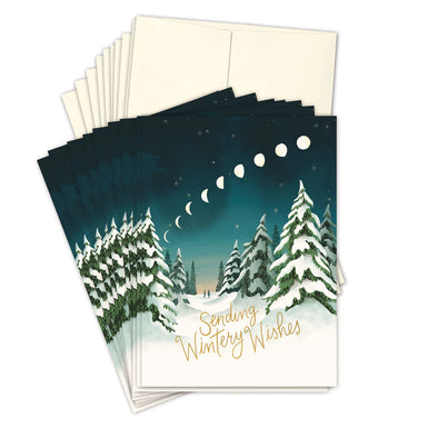 Wintery Wishes Boxed Cards Set of 10