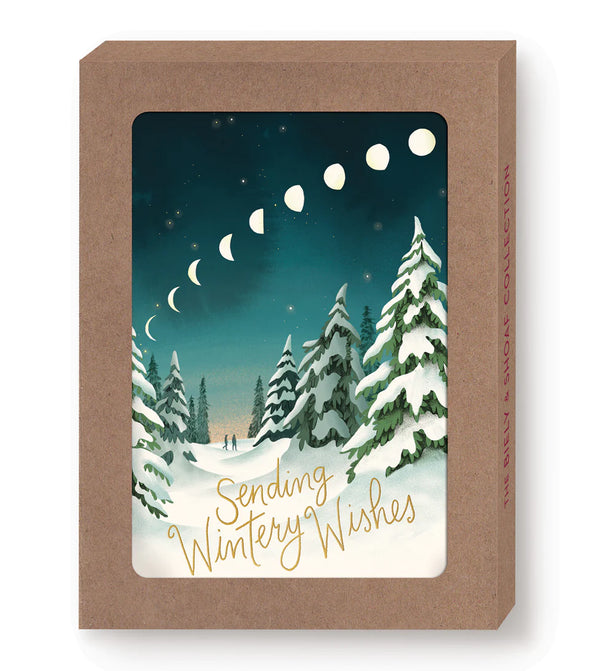 Wintery Wishes Boxed Cards Set of 10