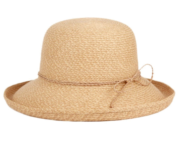 Braid Straw Sun Cloche Hat