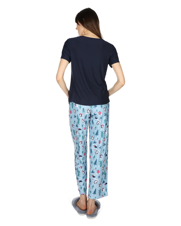 Winter Penguin 2-Piece PJ Set