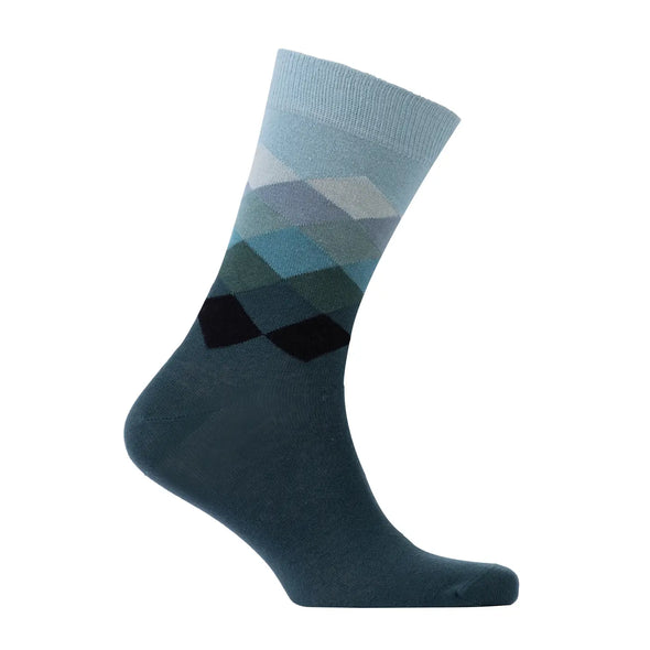 Men's Oceanside Diamond Crew Socks