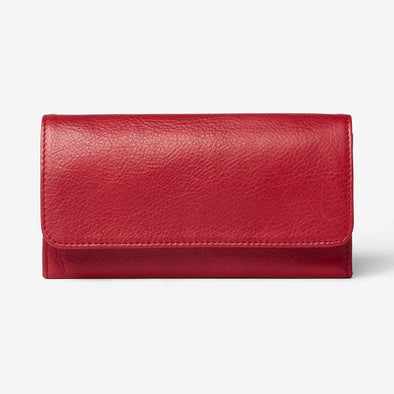 Card Case Wallet in Garnet