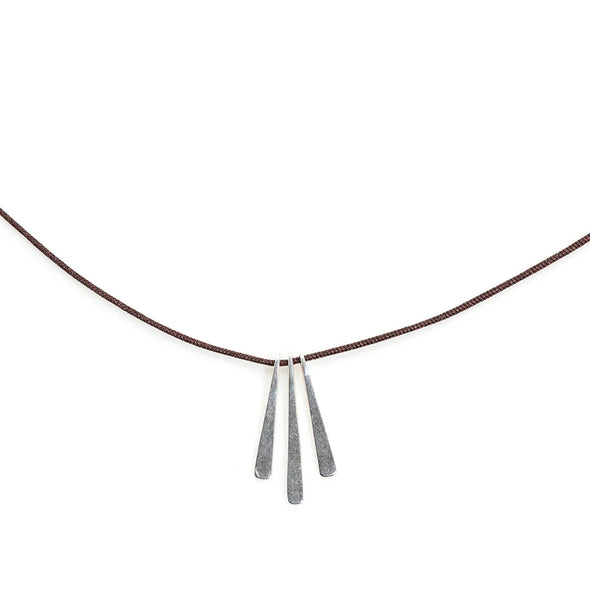 Pinnacle Necklace in Espresso