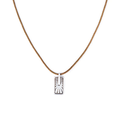 Firefly Necklace in Taupe