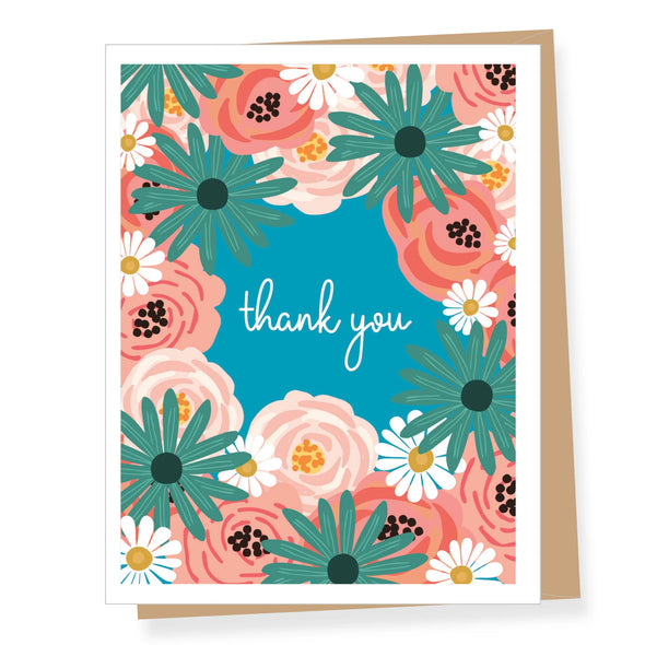 Rose Clematis, Thank You Cards Set of 8
