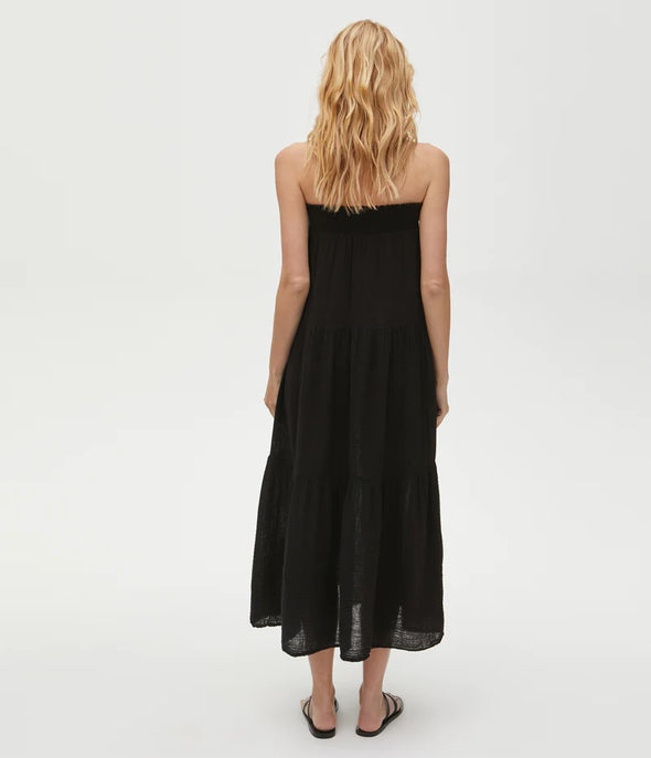 Sandy Gauze Skirt/Dress in Black