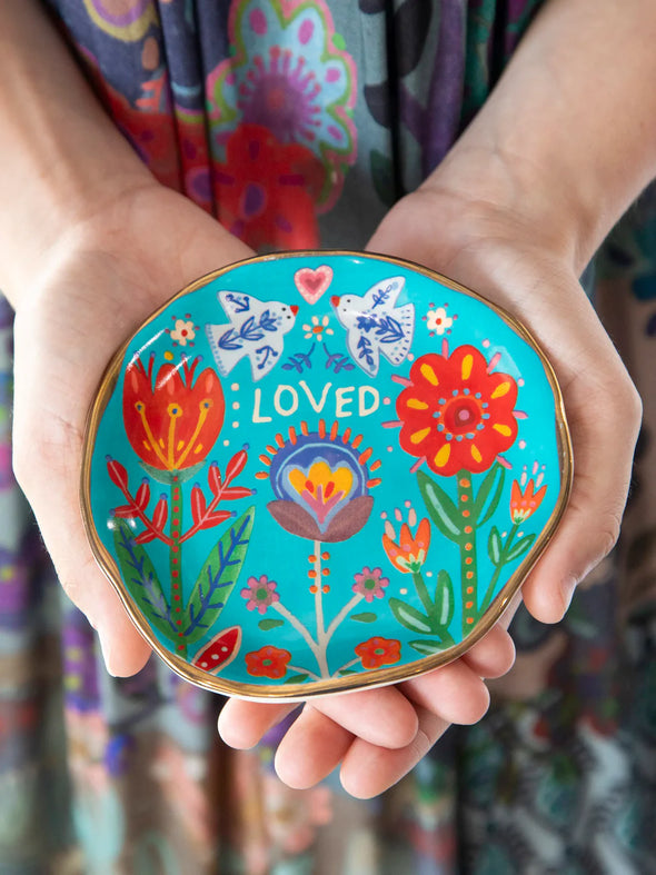 Artsy Trinket Dish in Loved