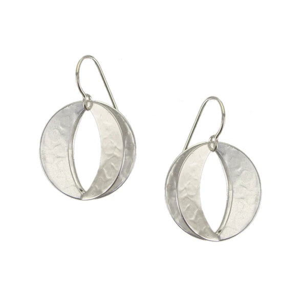 Back to Back Open Discs Wire Earring