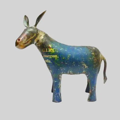 Donkey Blue Recycled Metal