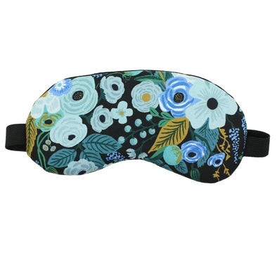 Eye Mask in Blue Garden Party
