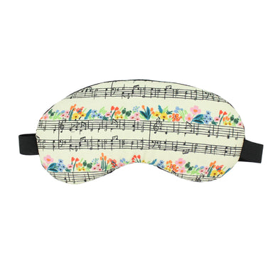 Eye Mask in Music Notes