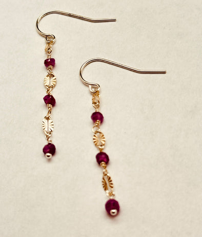 Ruby Earrings