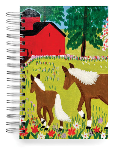Maude Lewis Ponies Jumbo Journal