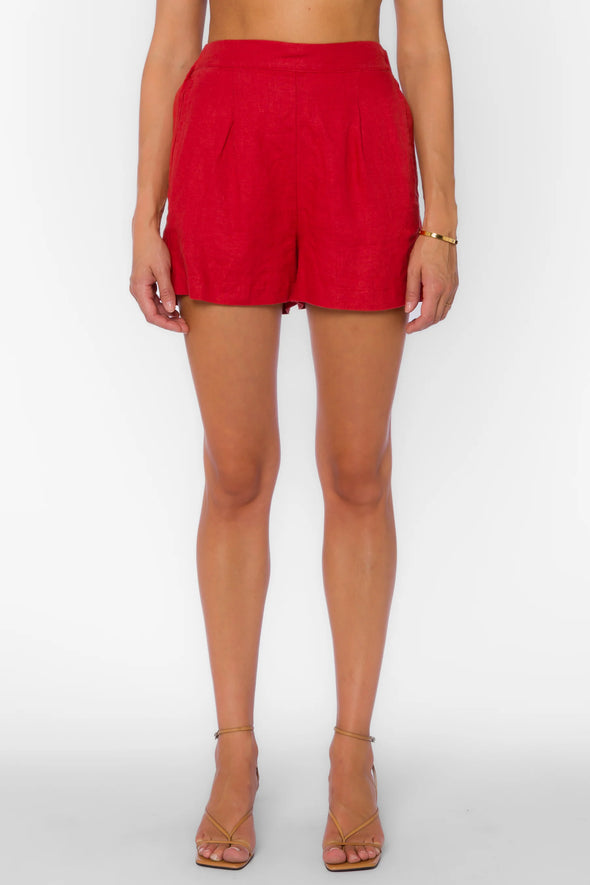 Fedra Shorts in Salsa