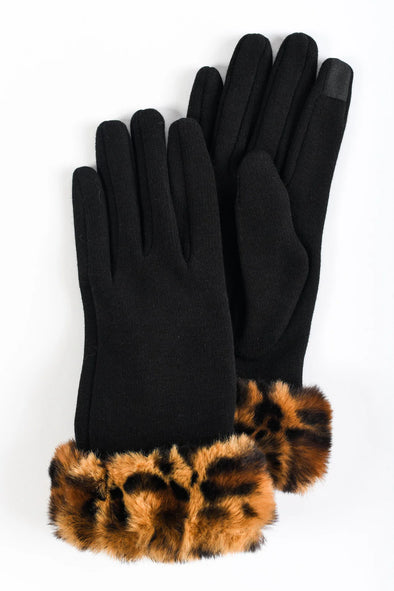Paige Touchscreen Glove in Black