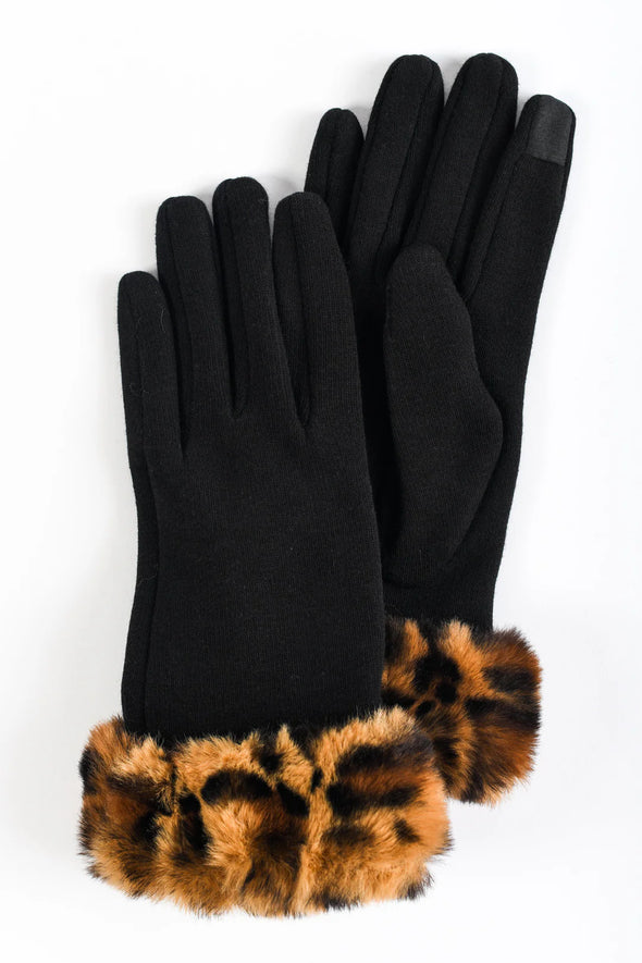 Paige Touchscreen Glove in Black