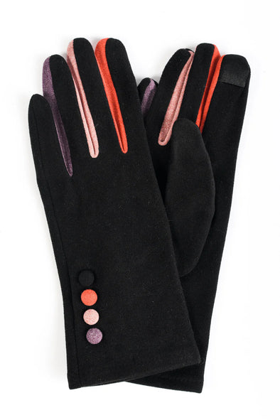 Brianna Touchscreen Glove in Black