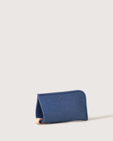 Classic Merino Wool Eyeglass Sleeve in Horizon