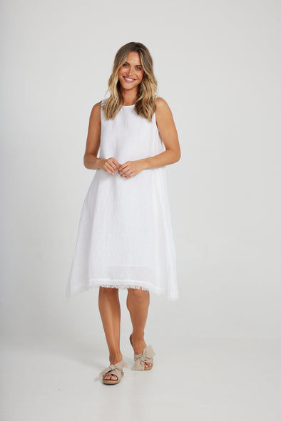 White Miranda Dress