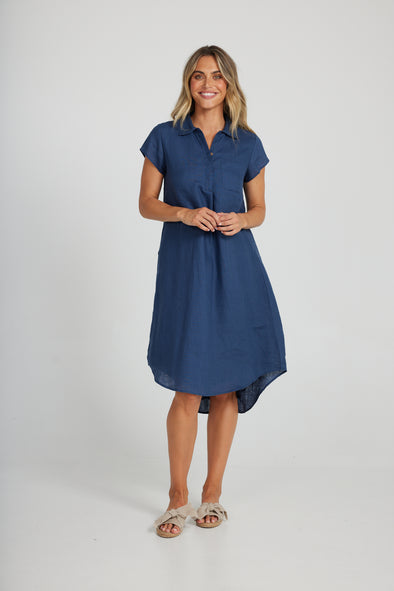 Navy Ahoy Tunic