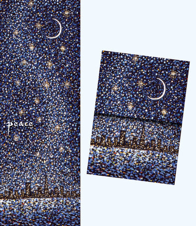 Midnight Peace Trifold Boxed Set of 8