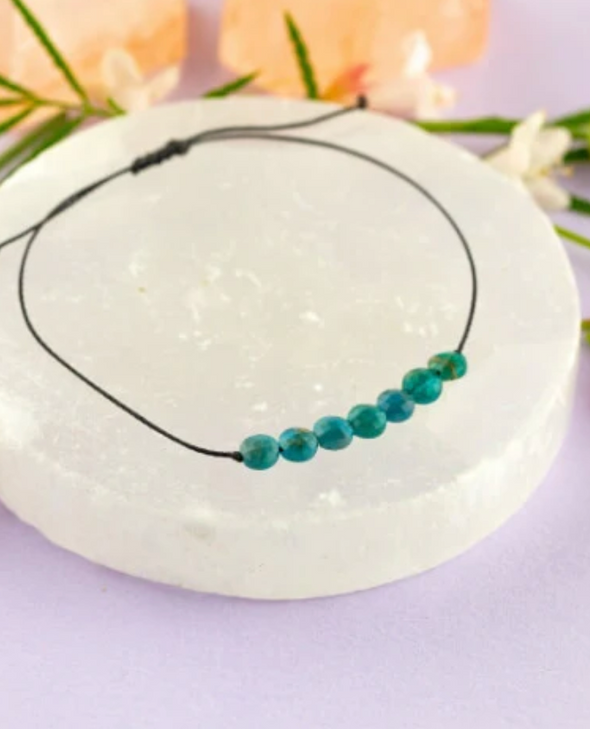 Apatite Hummingbird Adjustable Bracelet for Anything Is Possible
