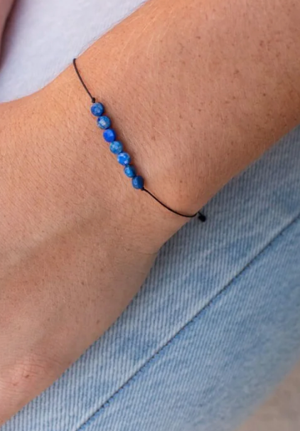Lapis Lazuli Hummingbird Bracelet for Queen