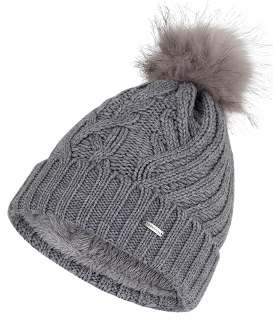 Tamara Beanie in Grey Marle