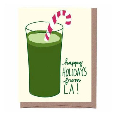 LA Green Juice Holiday Cards Set of 8