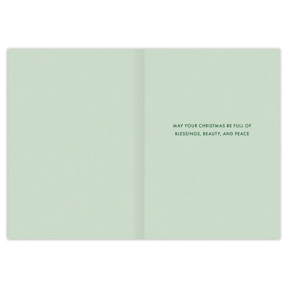 All Is Calm Snowy Village Boxed Set of 10
