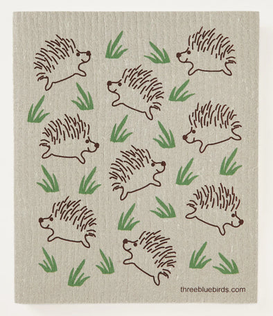 Handy Hedgehogs Swedish Dishcloth