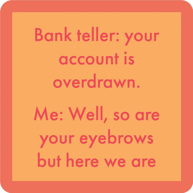 Eyebrows Coaster