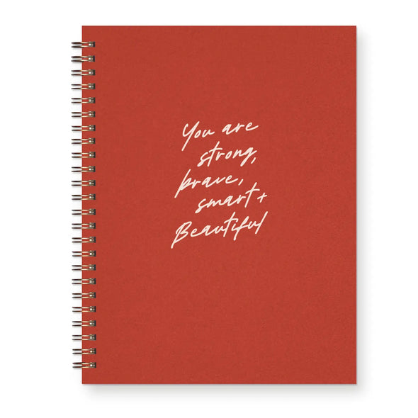 You Are Strong Script Journal : Lined Notebook