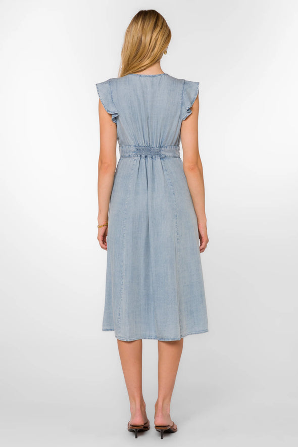 Jem Dress in Classic Indigo